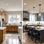 Full basement development in Calgary