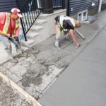 Concrete finishing Calgary professional team